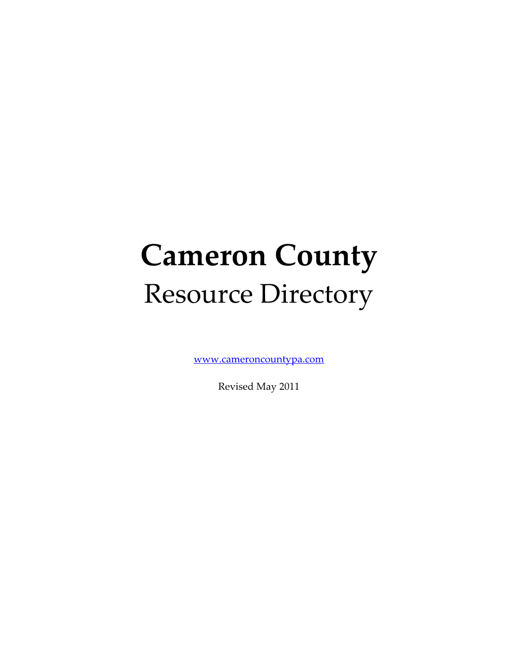 Cameron County Alcohol and Drugs Services 3