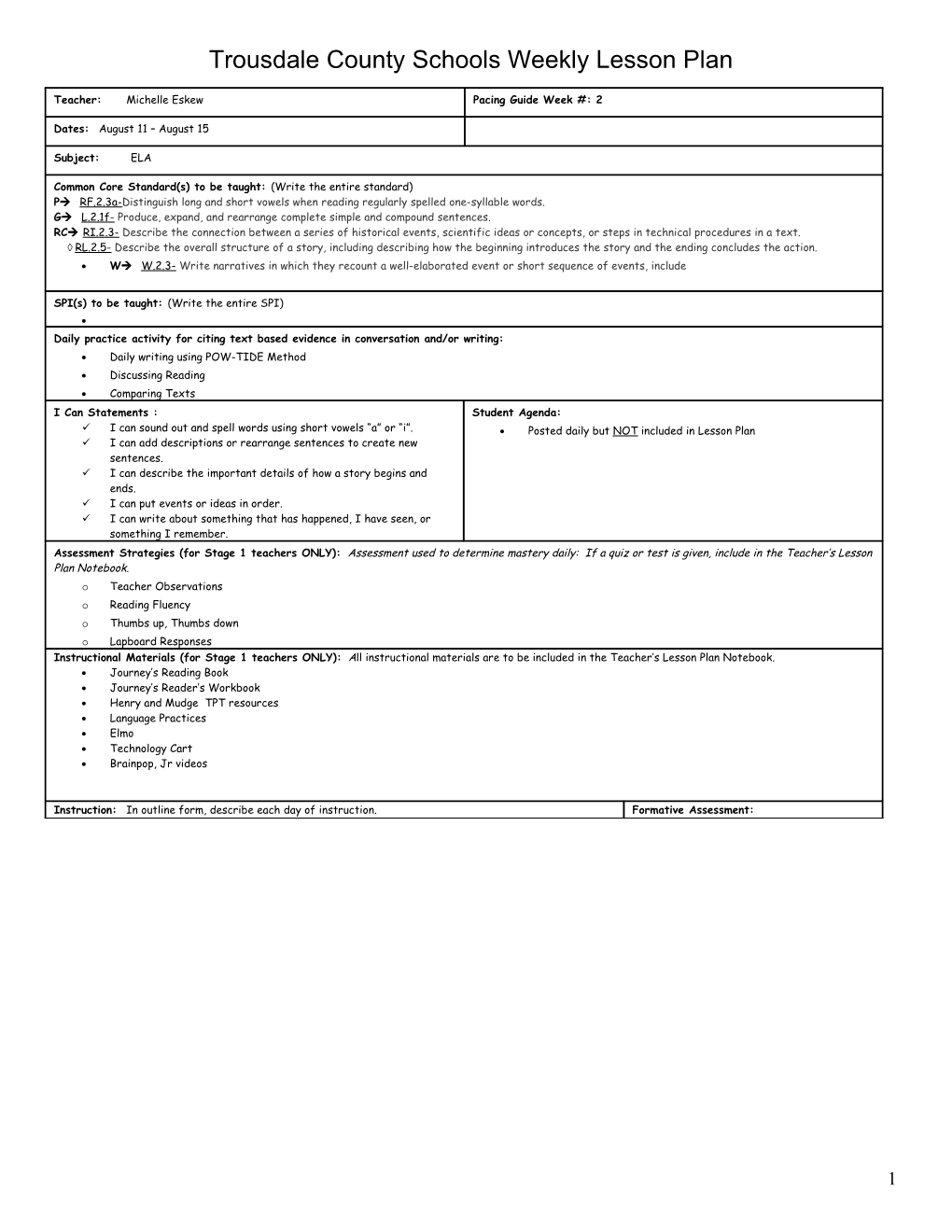 Lesson Plan Template s12