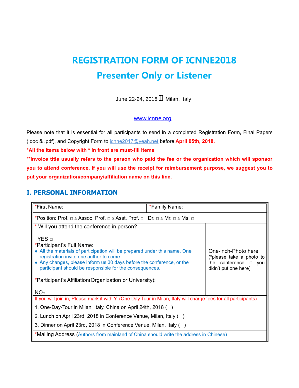 2018 3Rd International Conference on Nanotechnology and Nanomaterials in Energy (ICNNE2018)