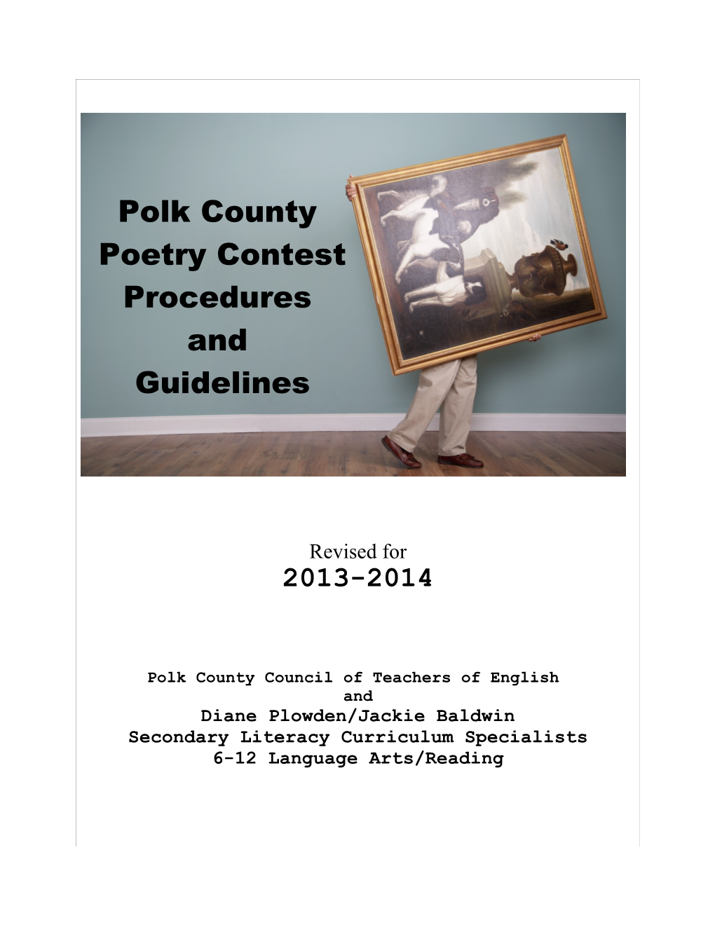 Polk County Poetry Contest