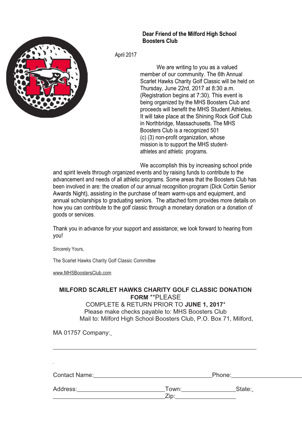 Golf Sponsorship Form 2014 Final Copy.Tw