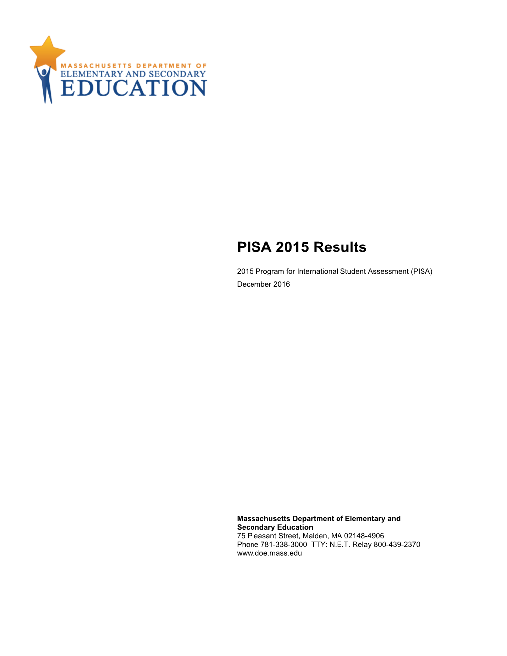 Background on the PISA Assessment 3