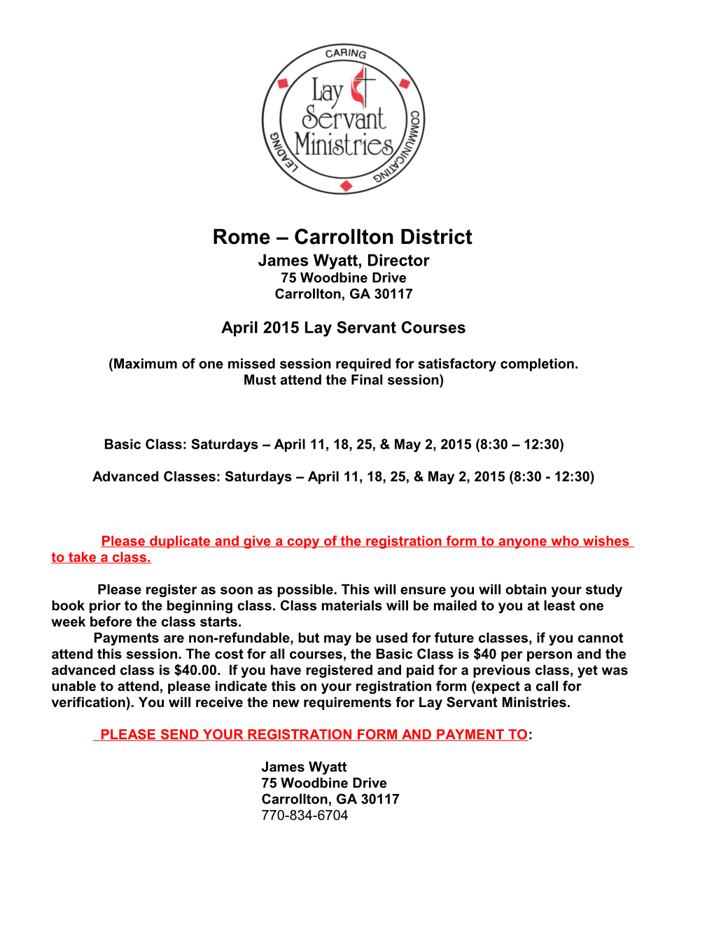 Rome Carrollton District s1