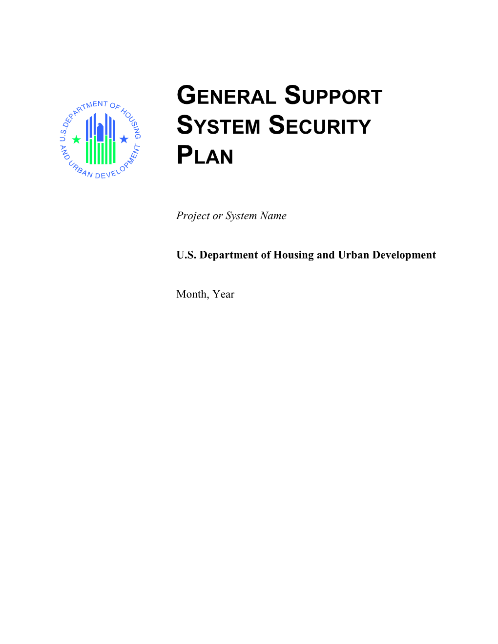 System Security And Privacy Plan Template