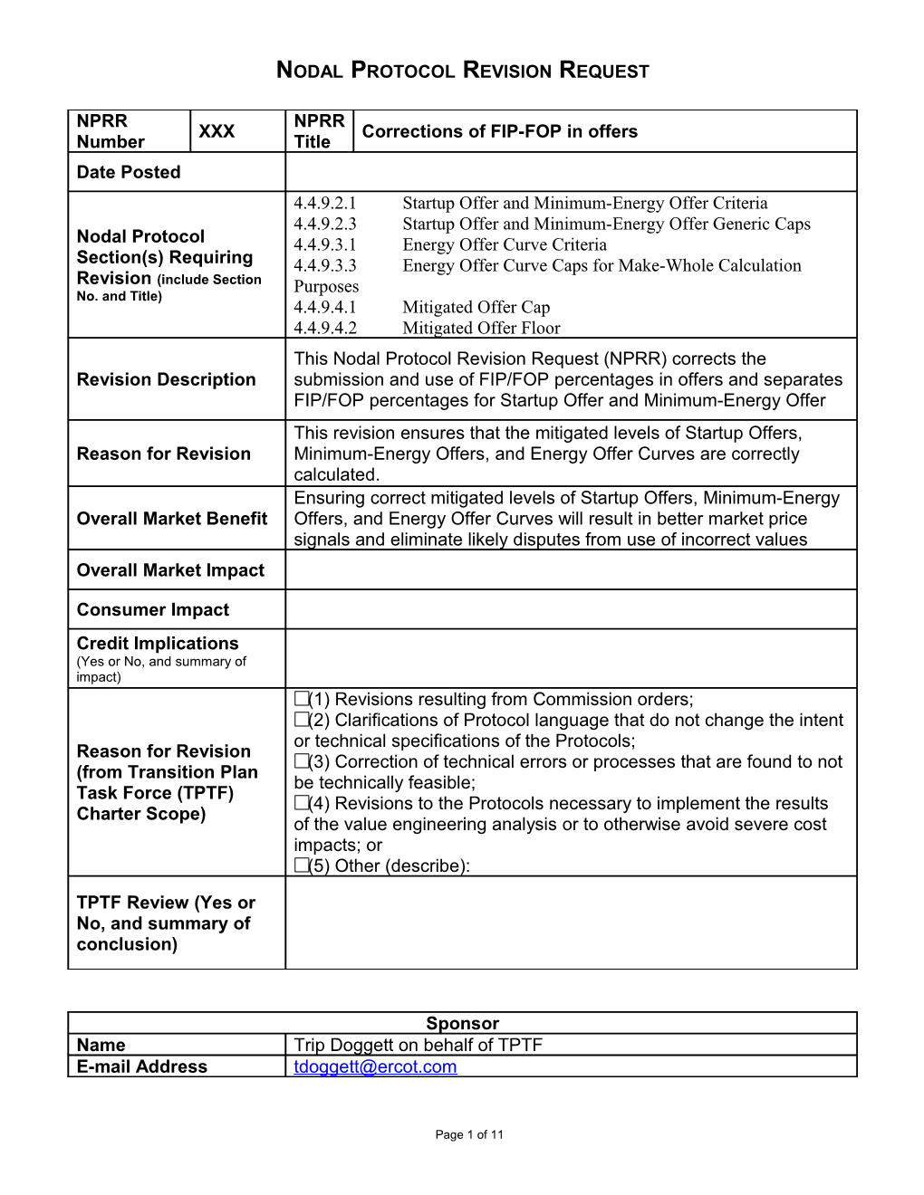 ERCOT Nodal Protocols s9