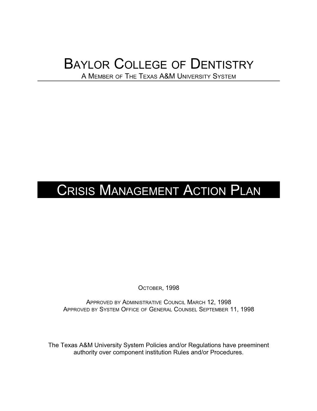 Baylor College of Dentistry s1