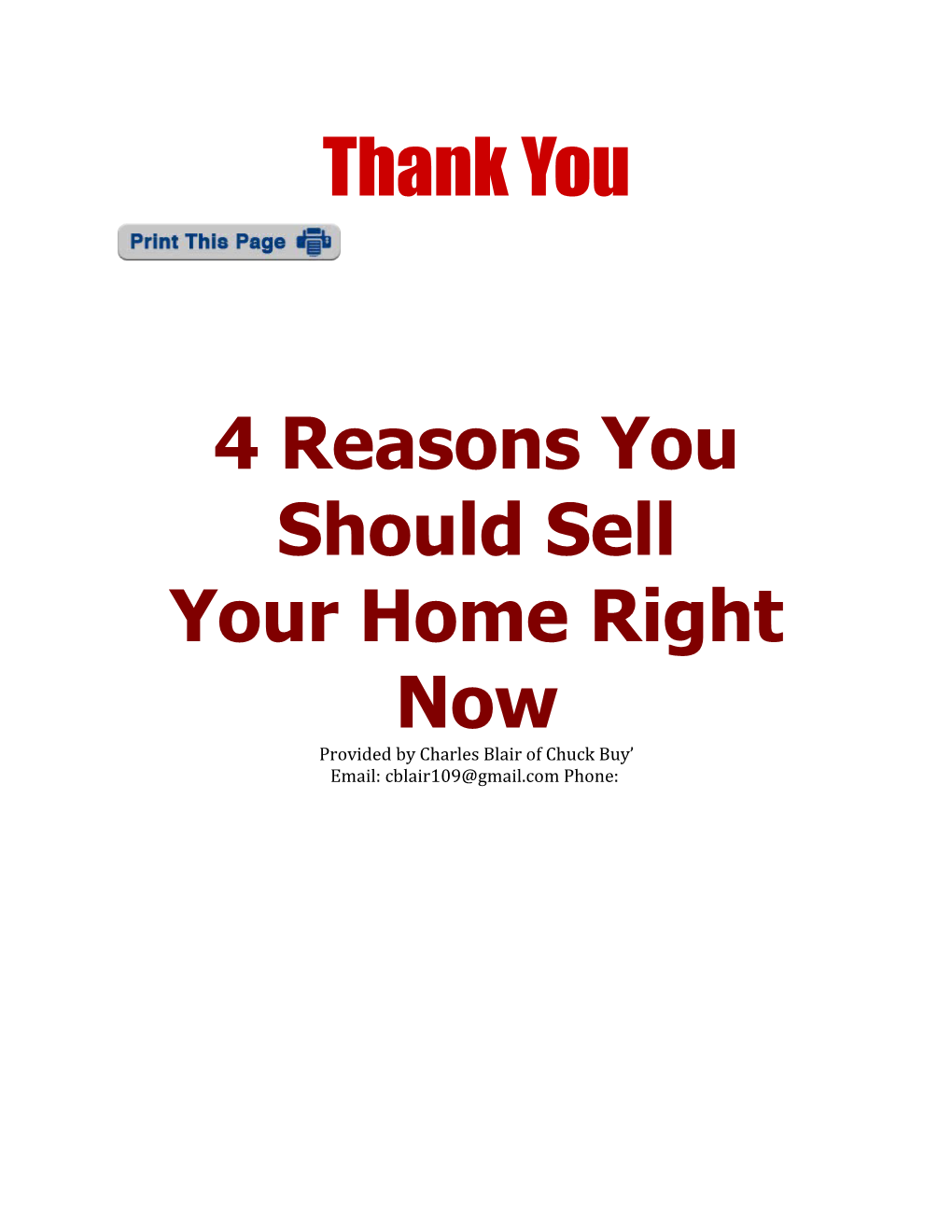 4 Reasons You Should Sell Your Home Right Now