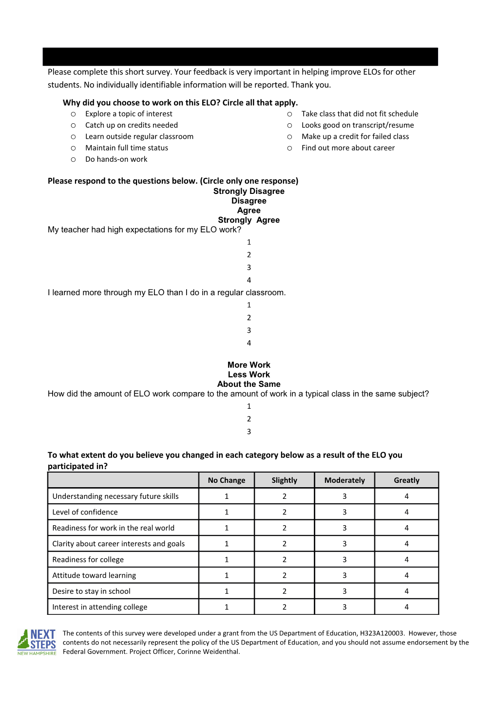 Think History Pretest Form