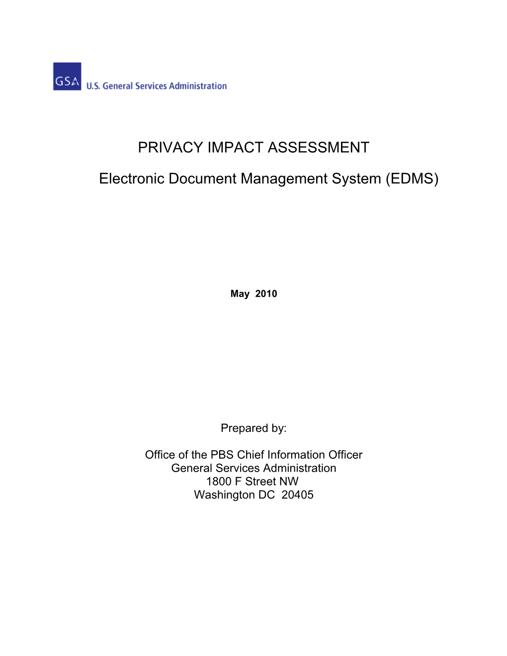 Electronic Document Management System (EDMS)