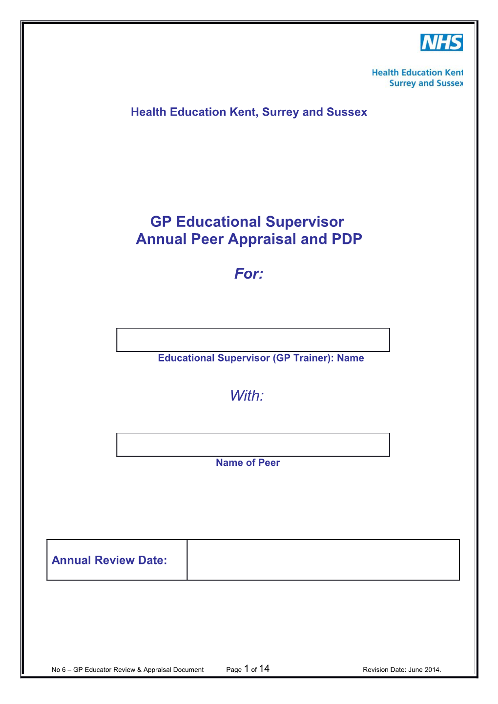 Health Education Kent, Surrey and Sussex