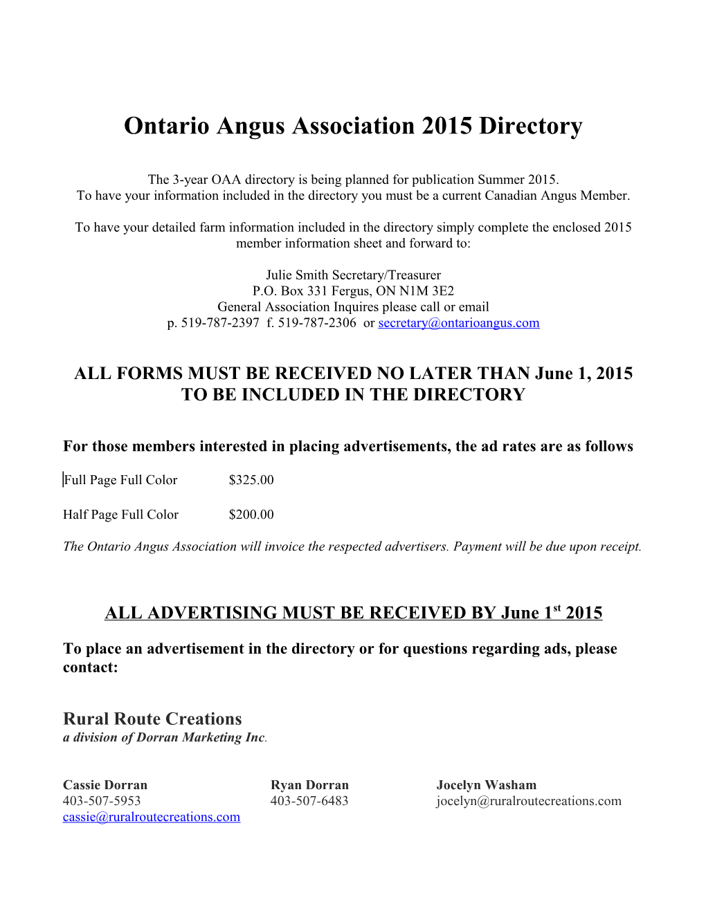 Ontario Angus Association