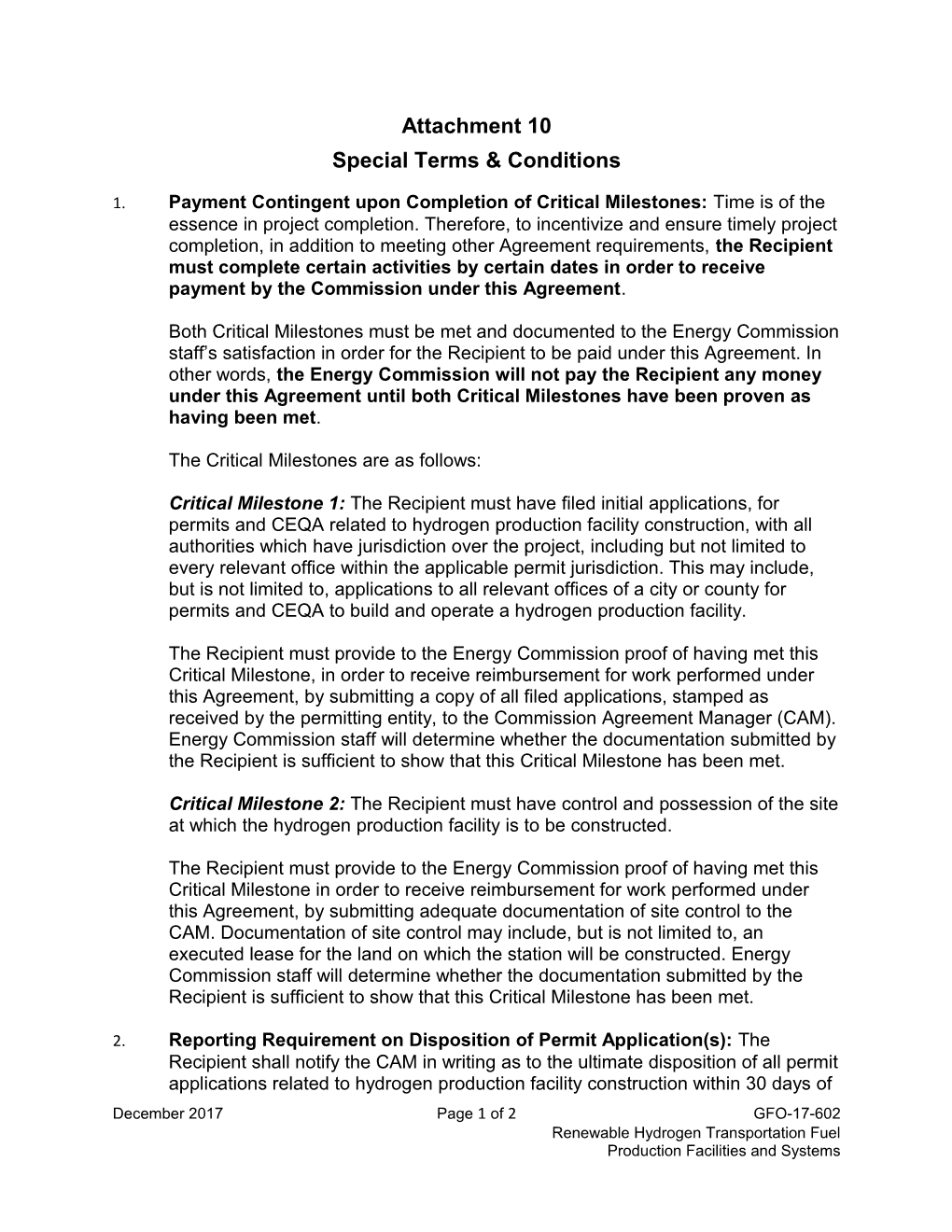 Special Terms & Conditions s1