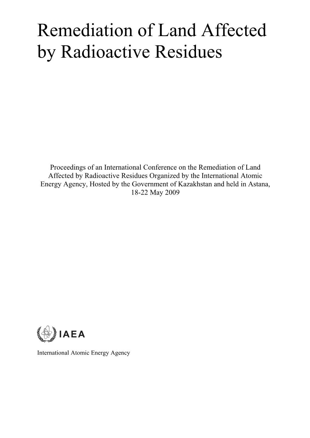 IAEA Report DOC