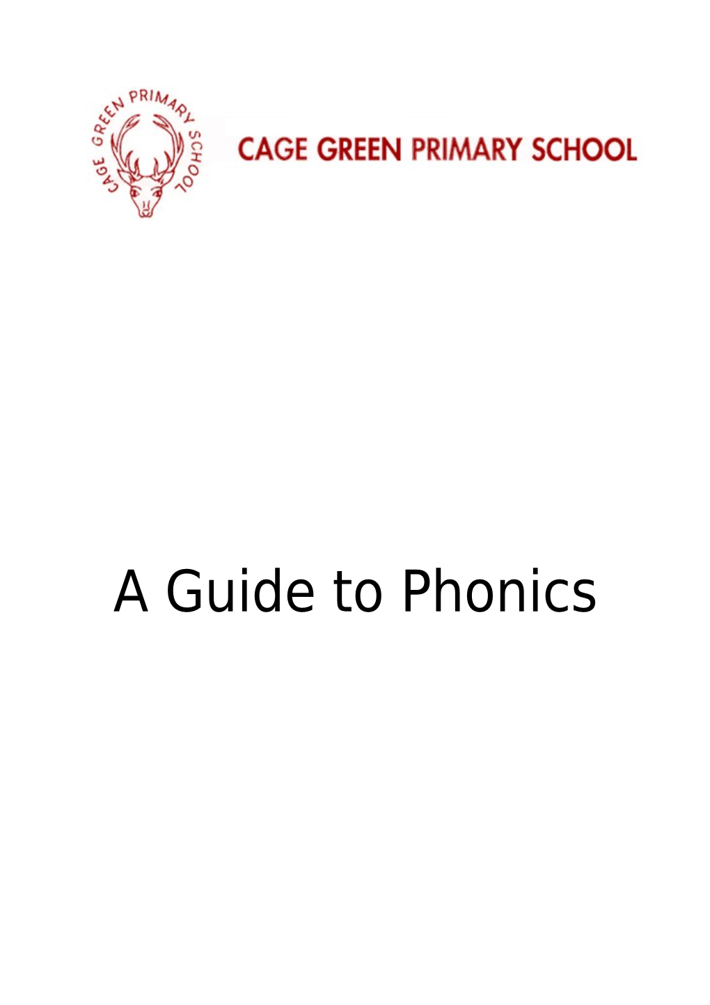 Letters and Sounds Principles and Practice of High Quality Phonics