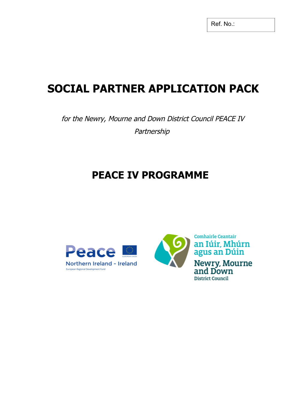 Social Partner Application Pack