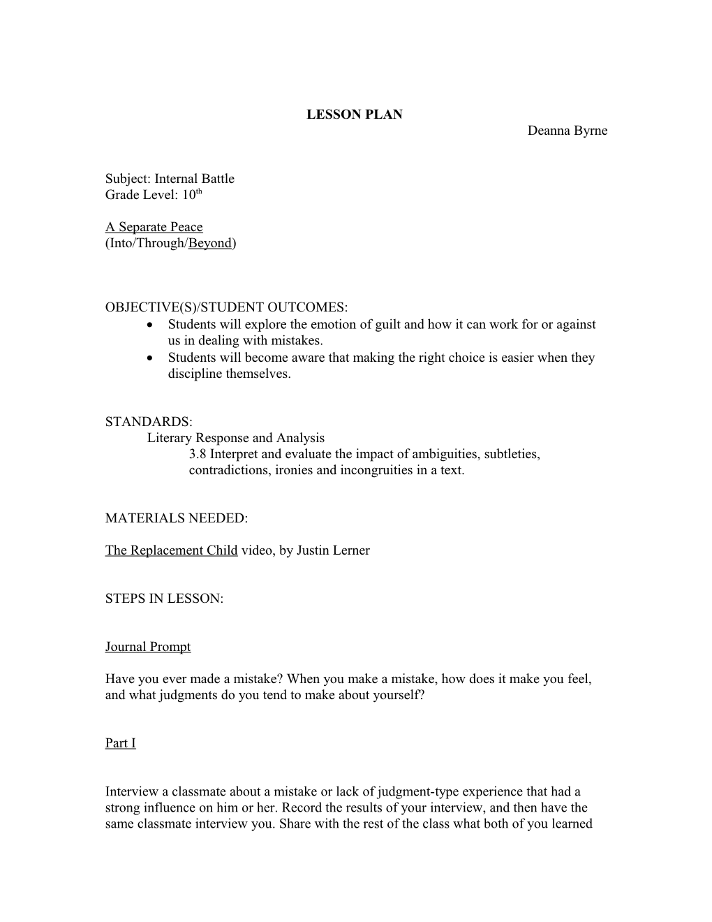 Lesson Plan Template s32
