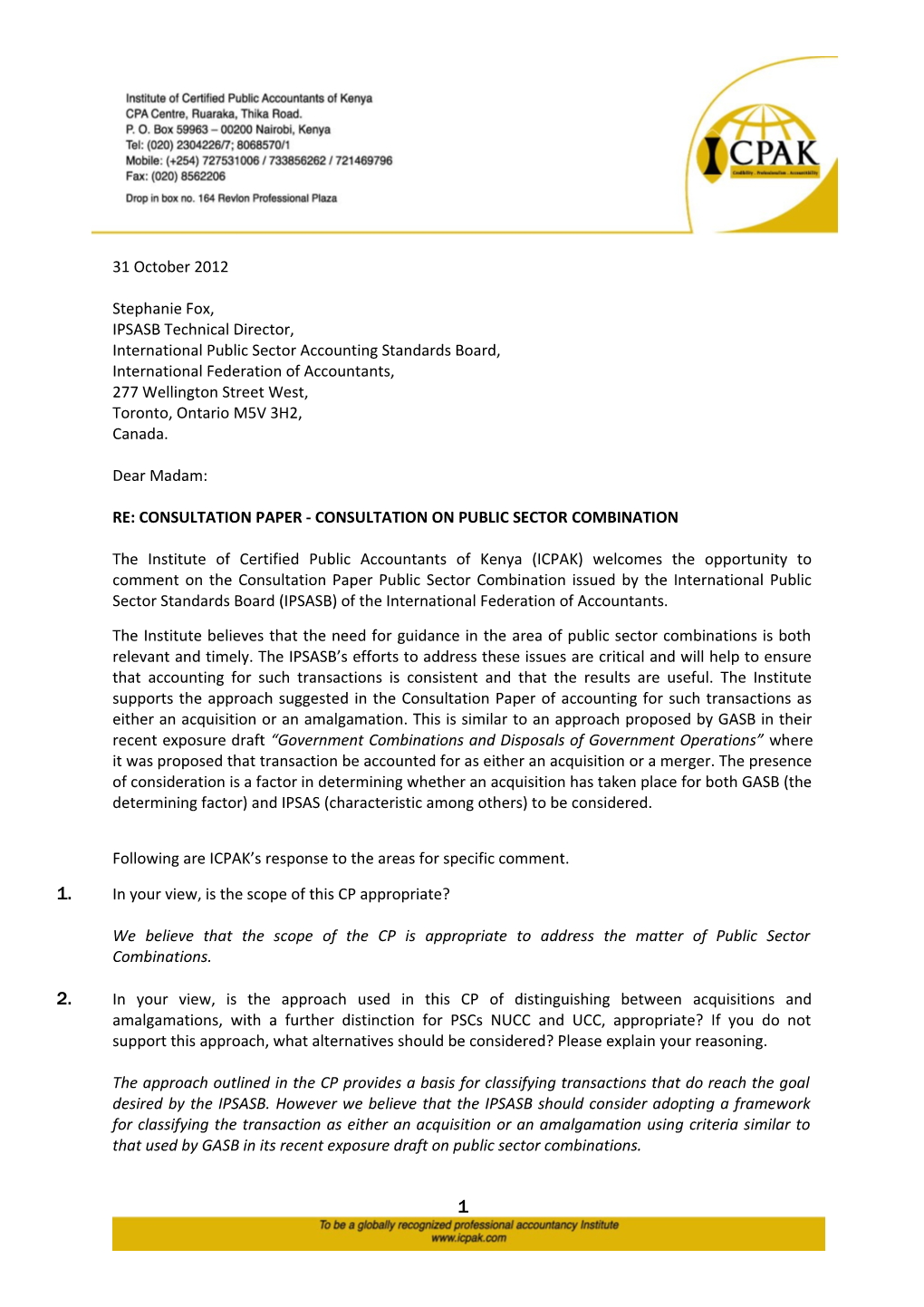 International Public Sector Accounting Standards Board