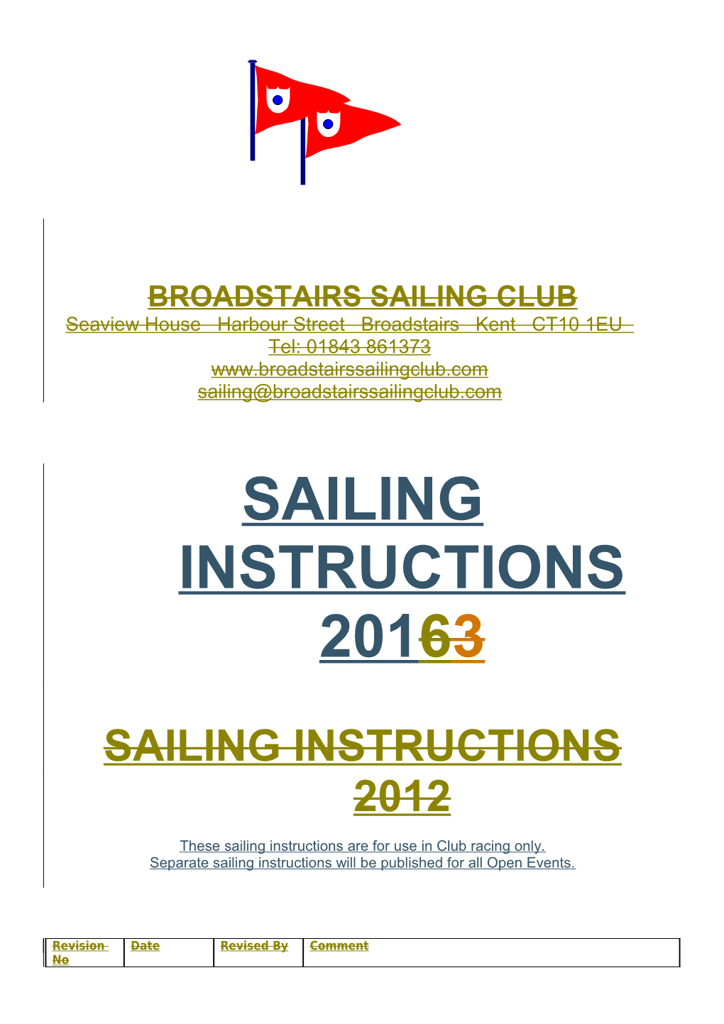 Broadstairs Sailing Club