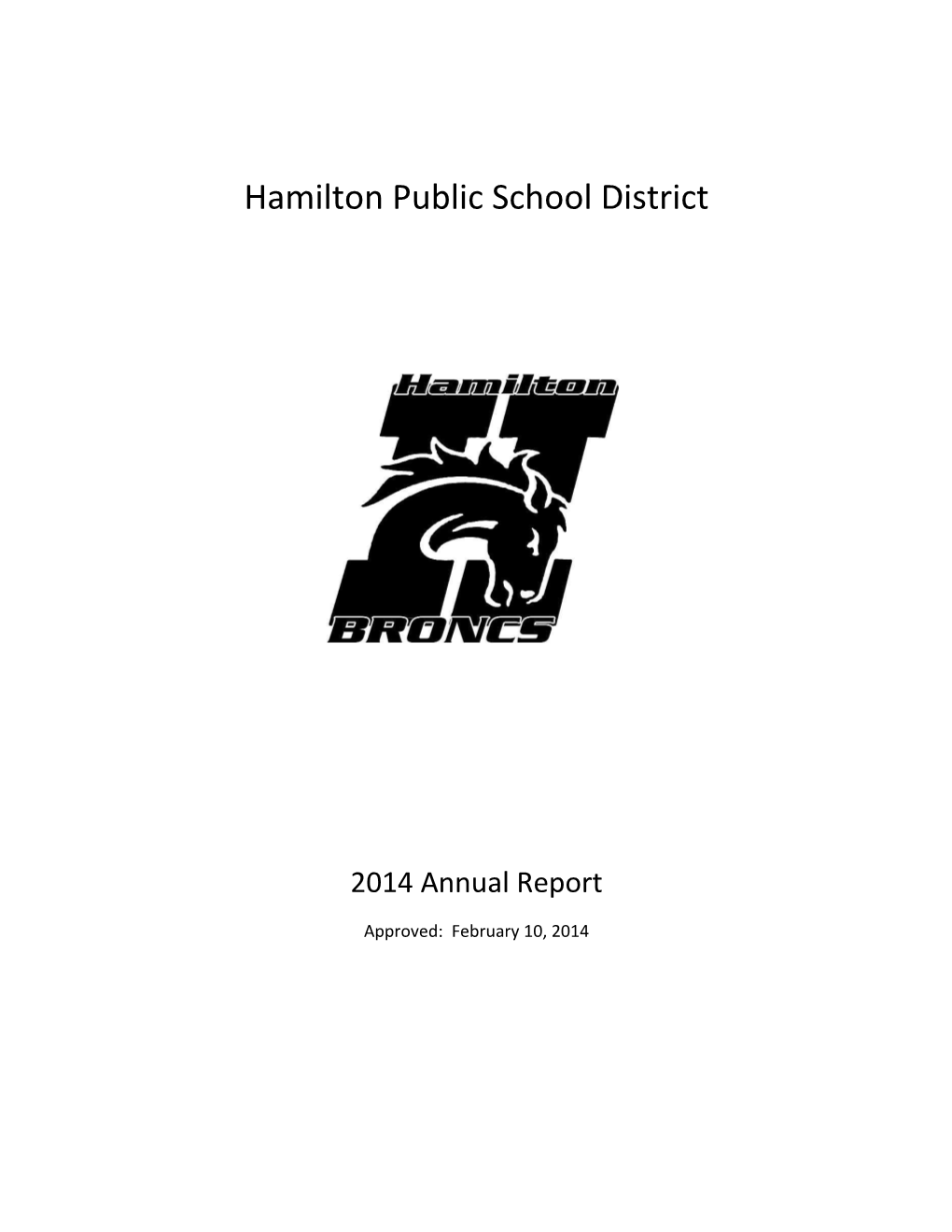 Hamilton Public School District