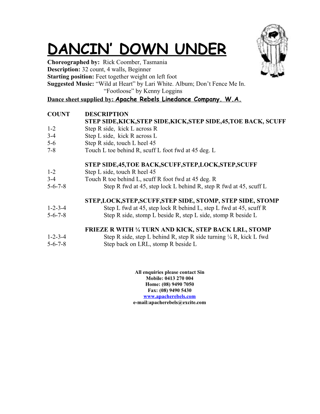 Dancin Down Under