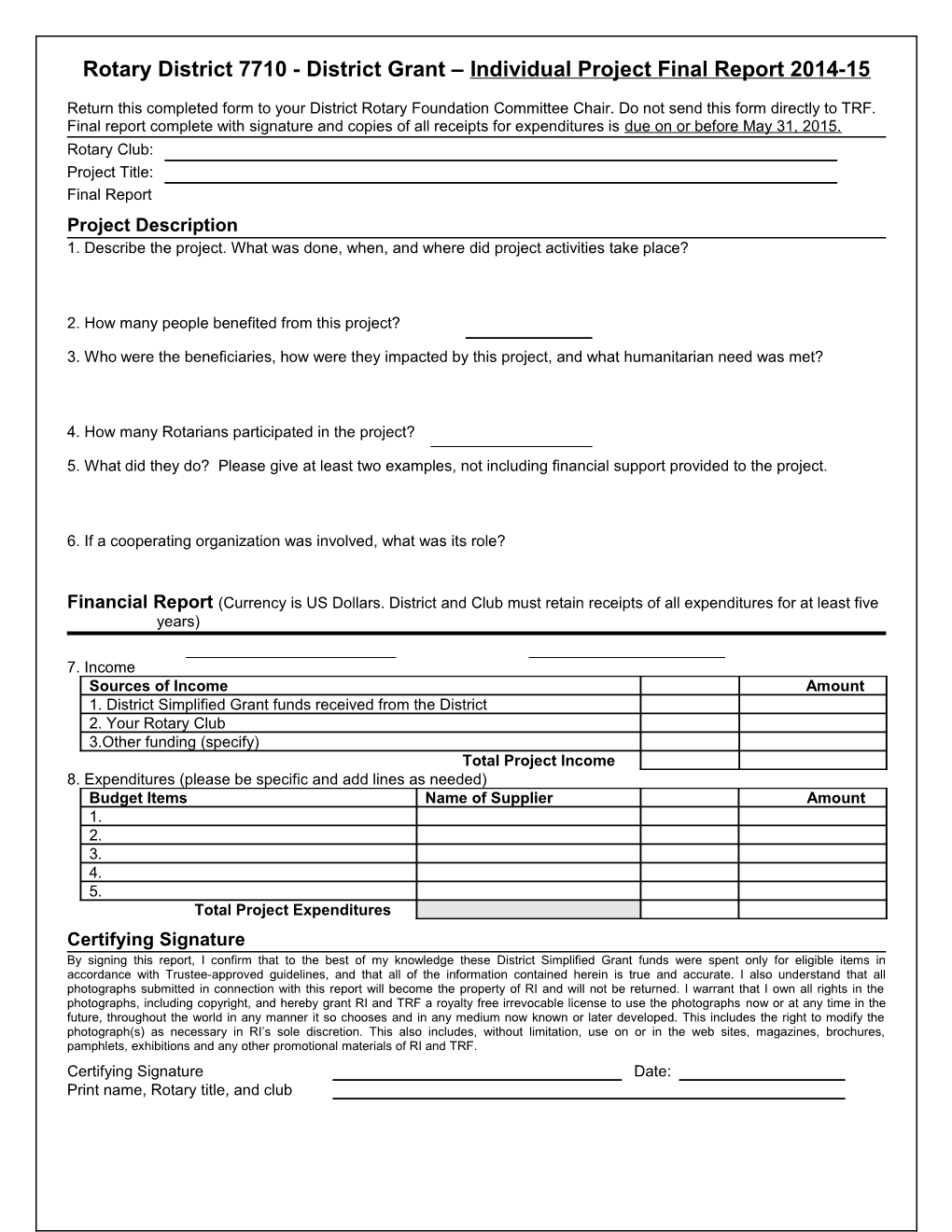 Individual Grants Report Form s1