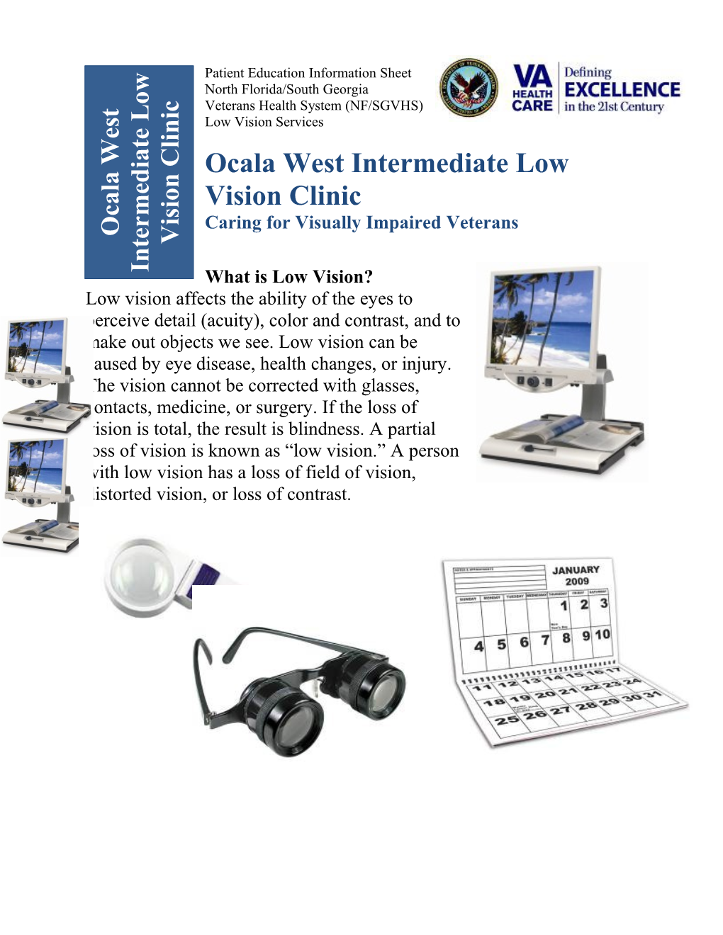 Ocala West Intermediate Low Vision Clinic