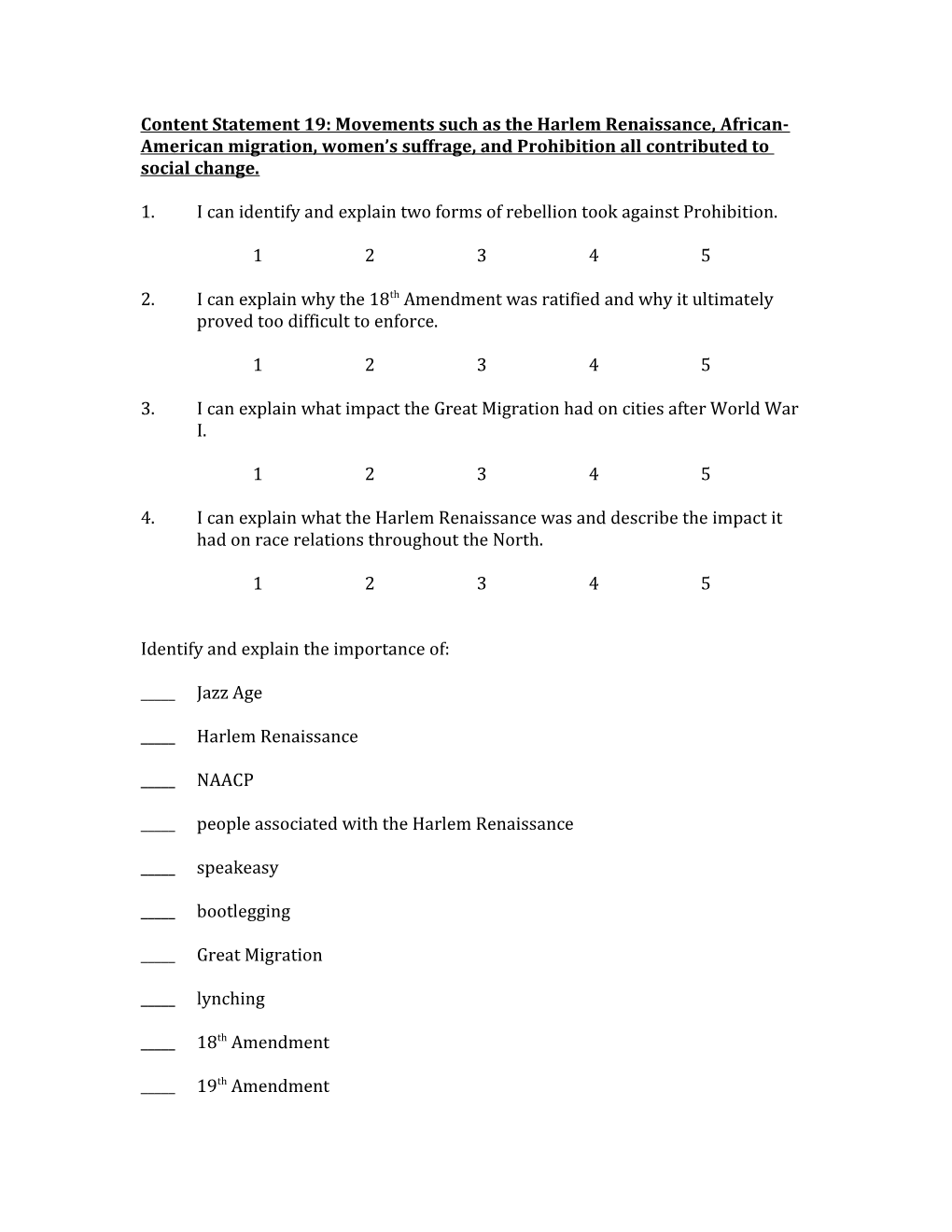 1. I Can Identify and Explain Two Forms of Rebellion Took Against Prohibition