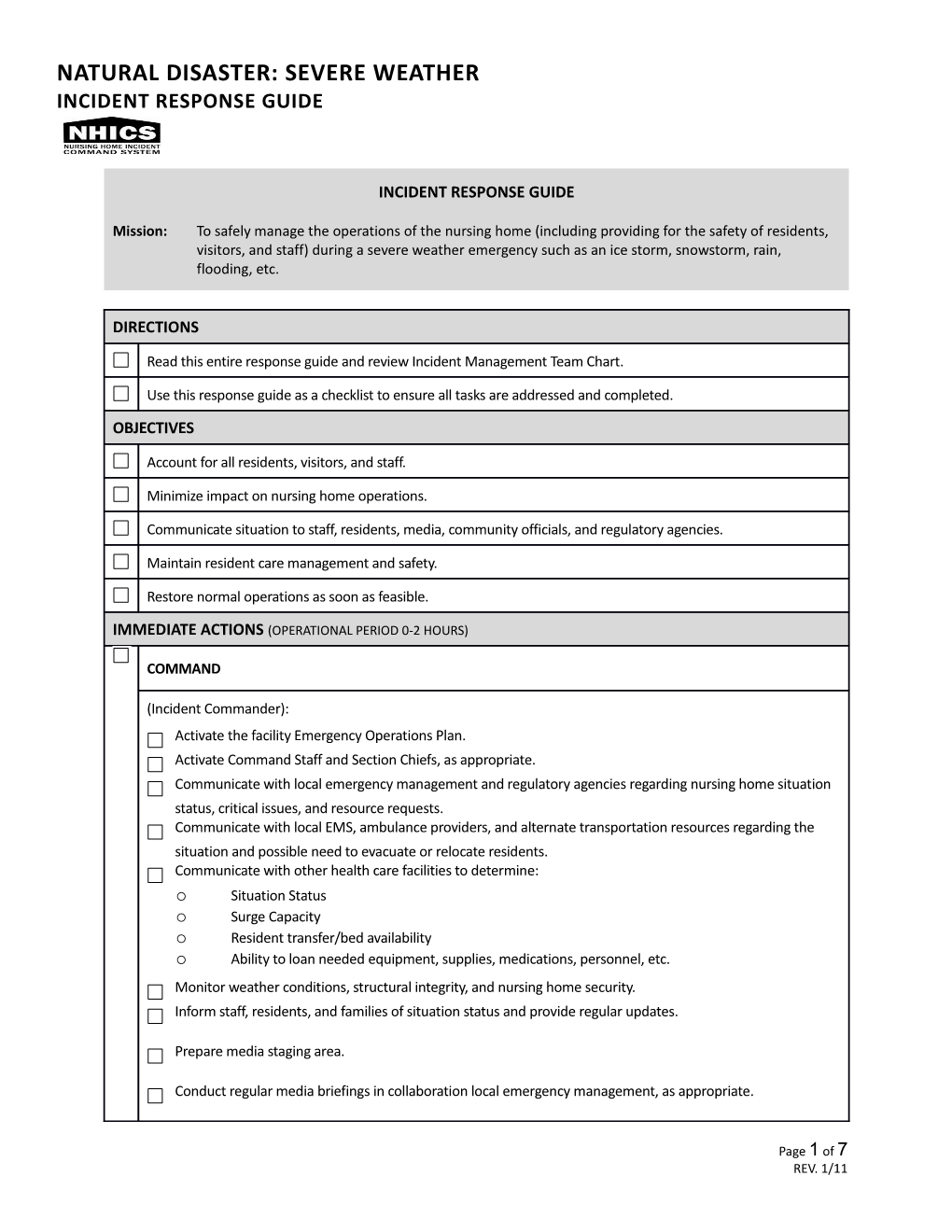 Incident Planning Guide