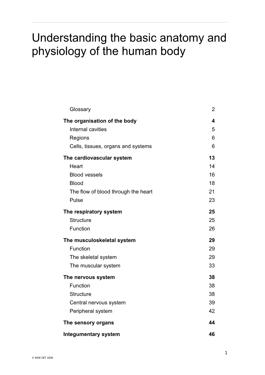 Body Systems Structures and Functions (3053D) s1