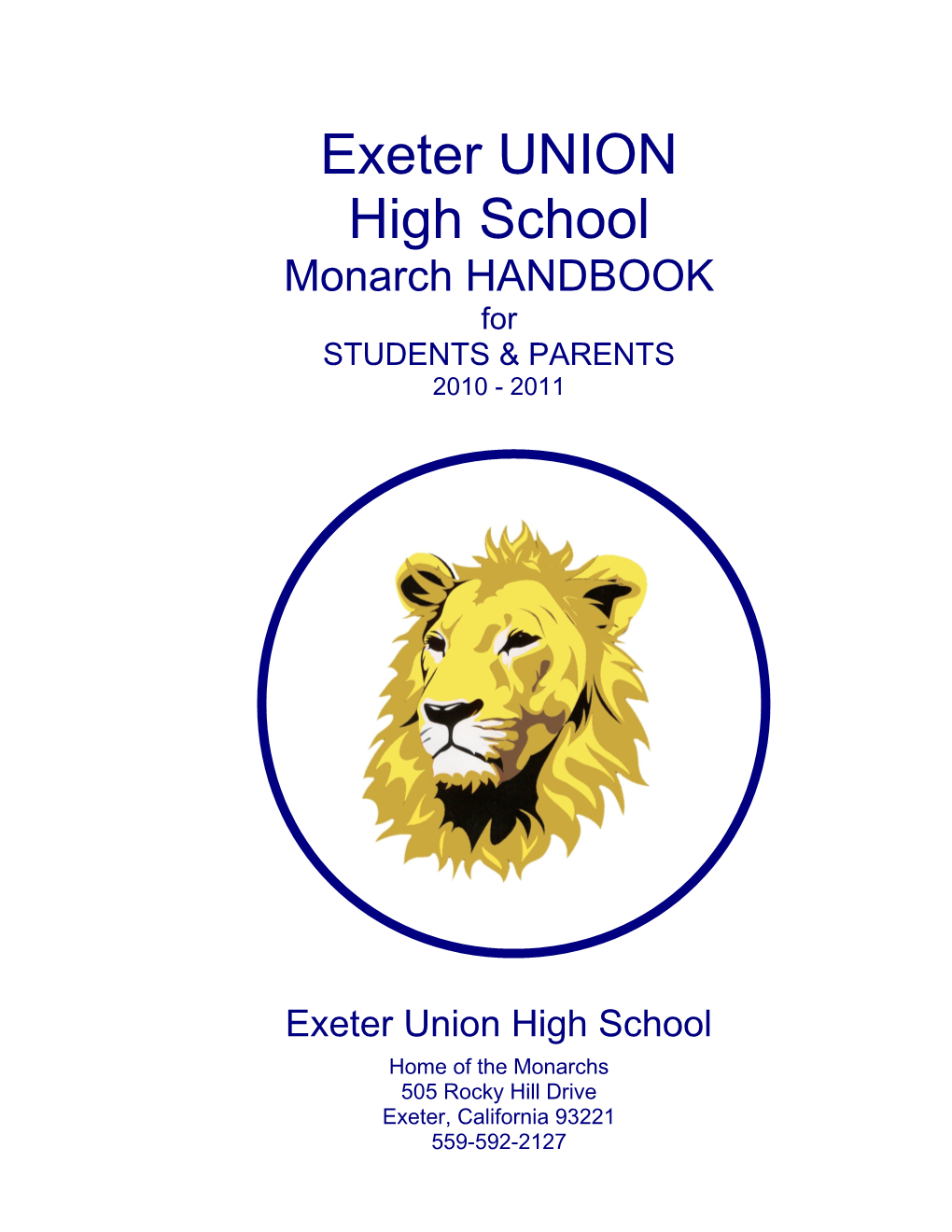 Exeter Union High School