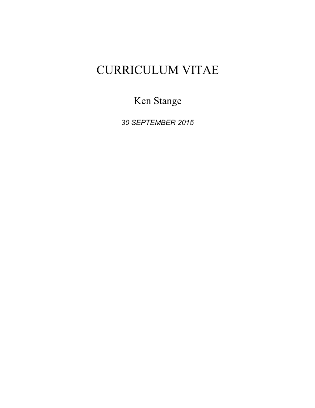 Curriculum Vitae s211