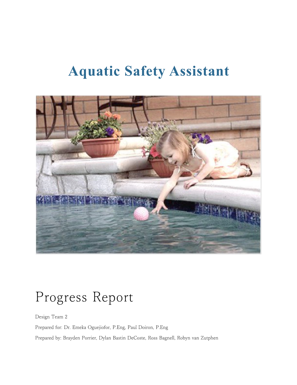 Aquatic Safety Assistant