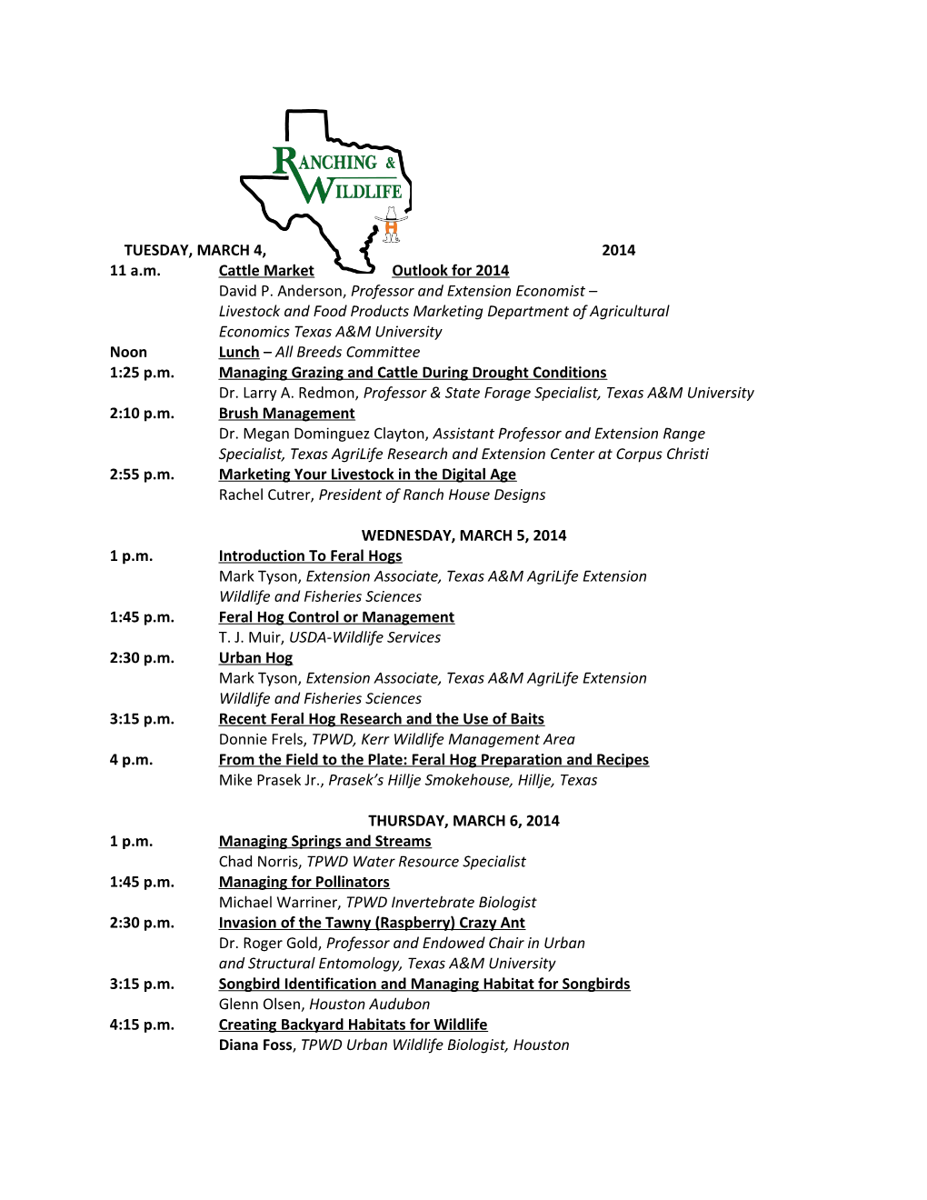 11 A.M. Cattle Market Outlook for 2014