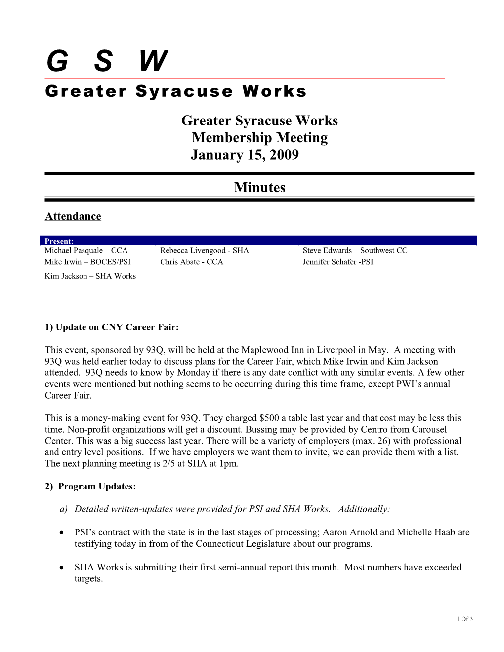 Greater Syracuse Works