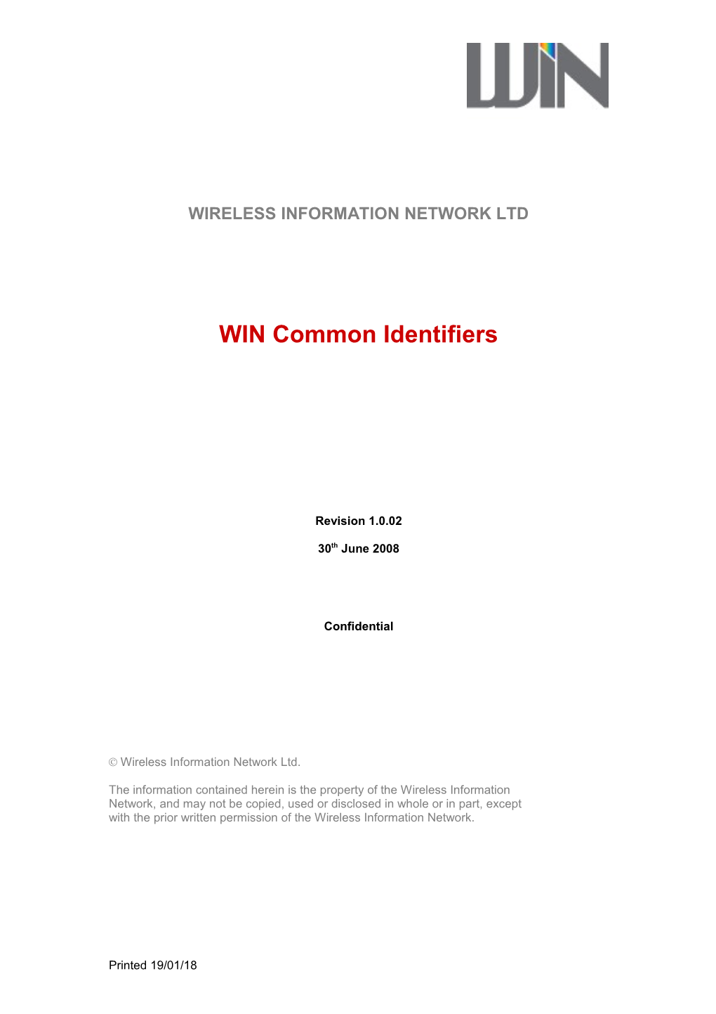 Wireless Information Network Ltd