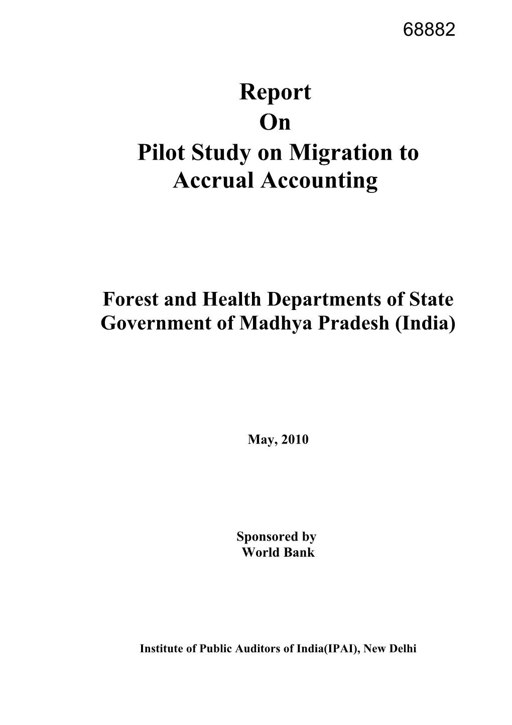 Forest and Health Departments of State Government of Madhya Pradesh (India)