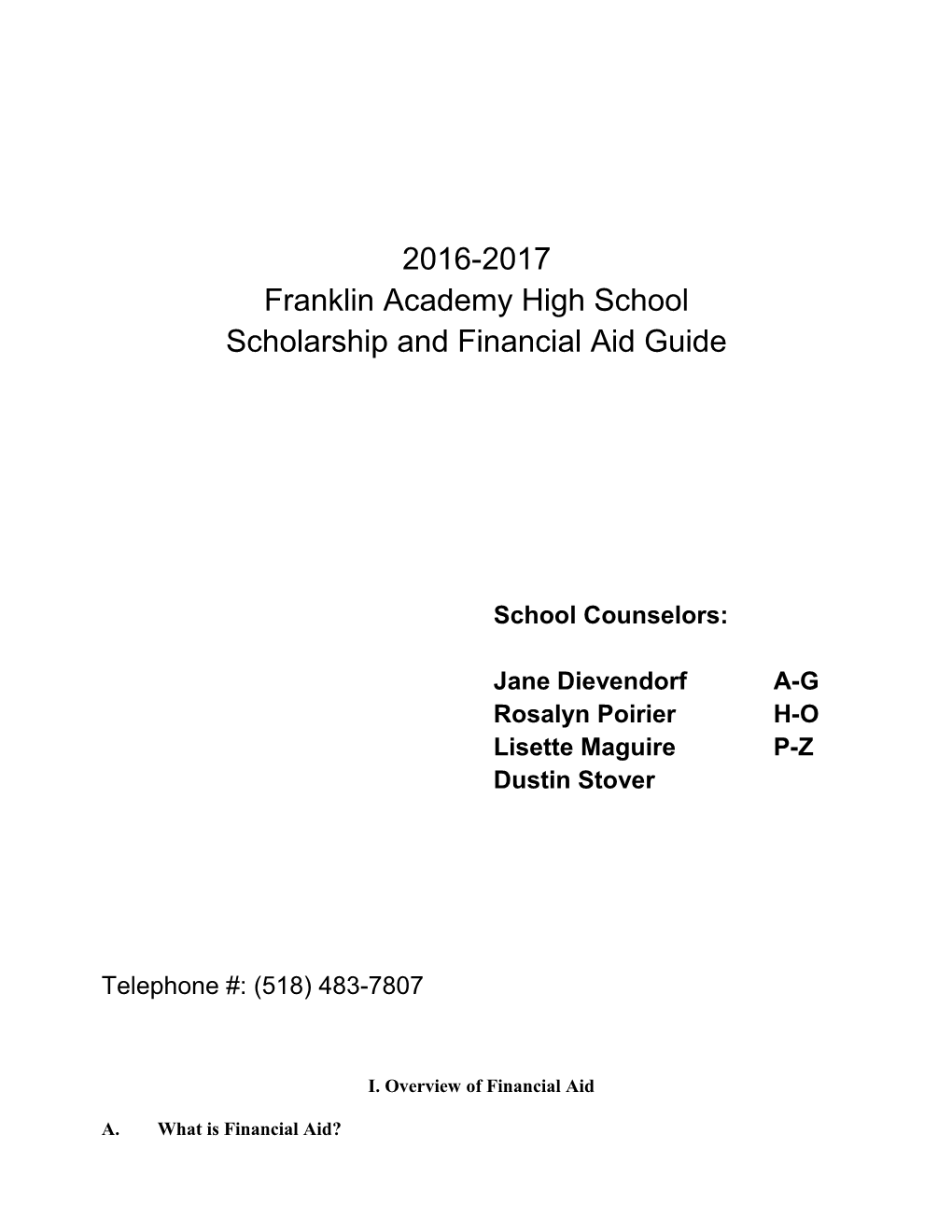 Franklin Academy High School