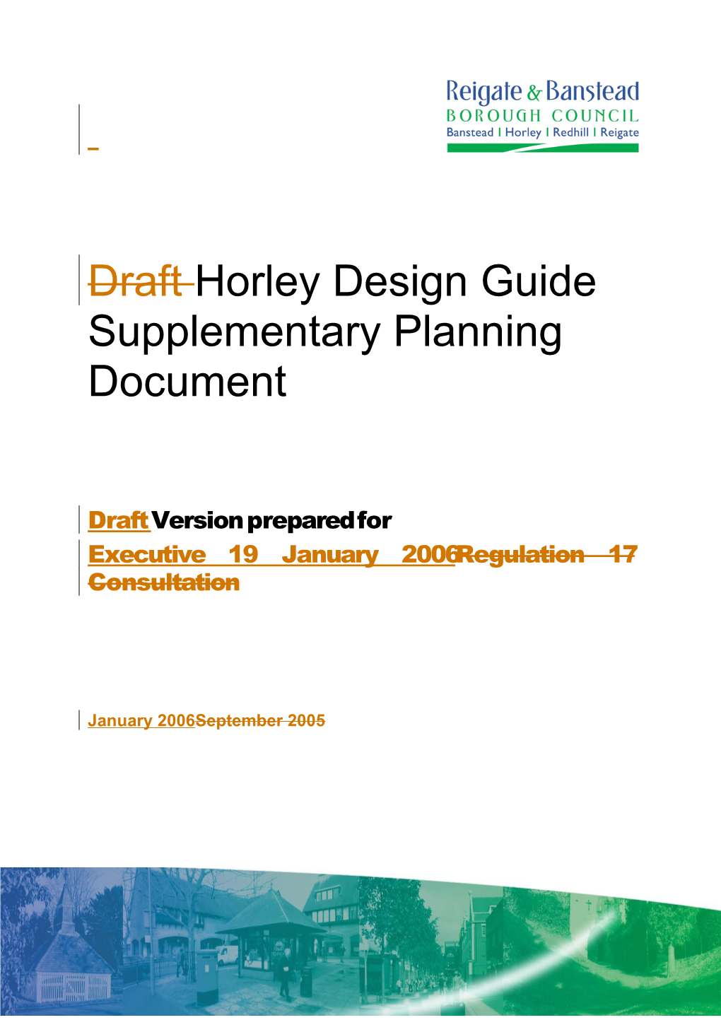 Draft Horley Design Guide Supplementary Planning