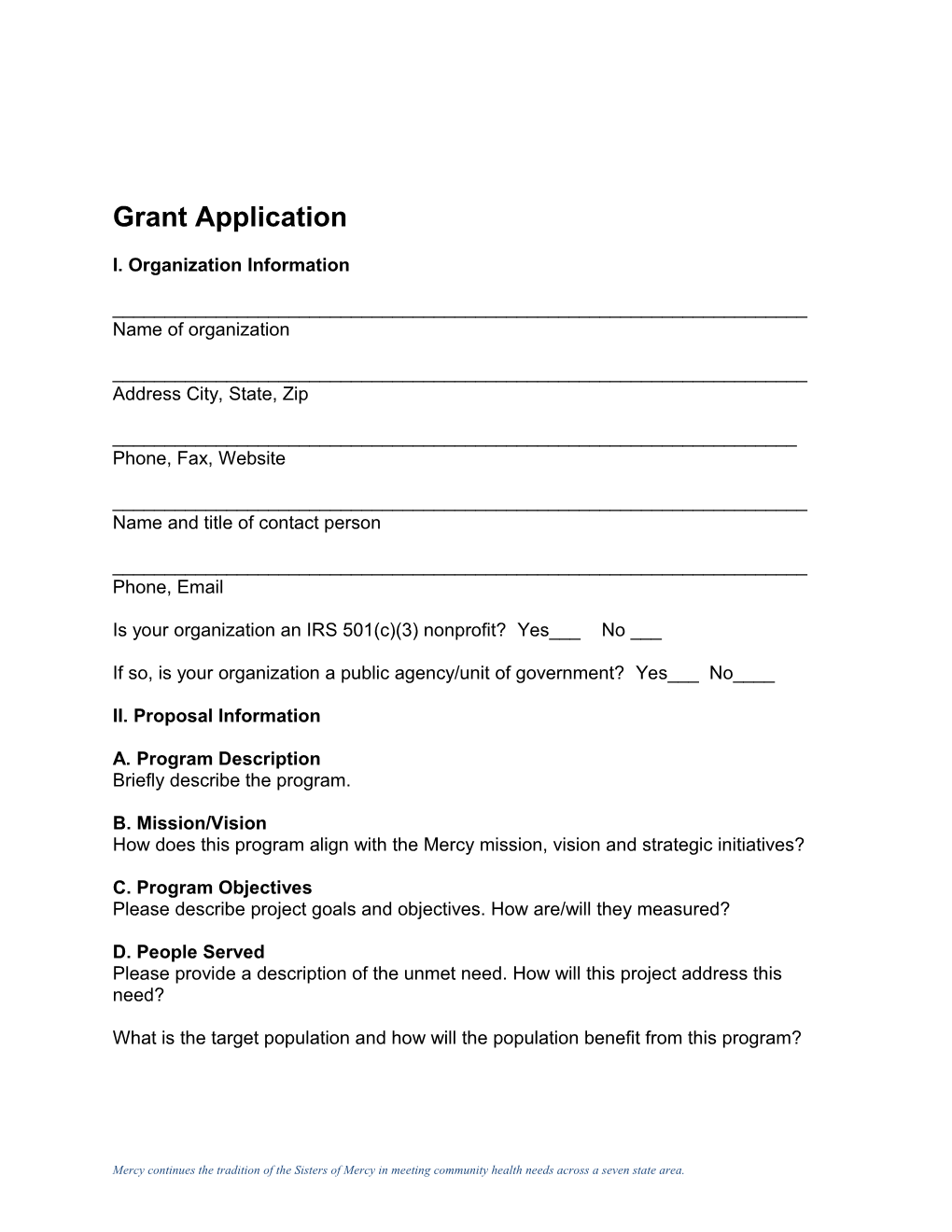 Grant Application s1