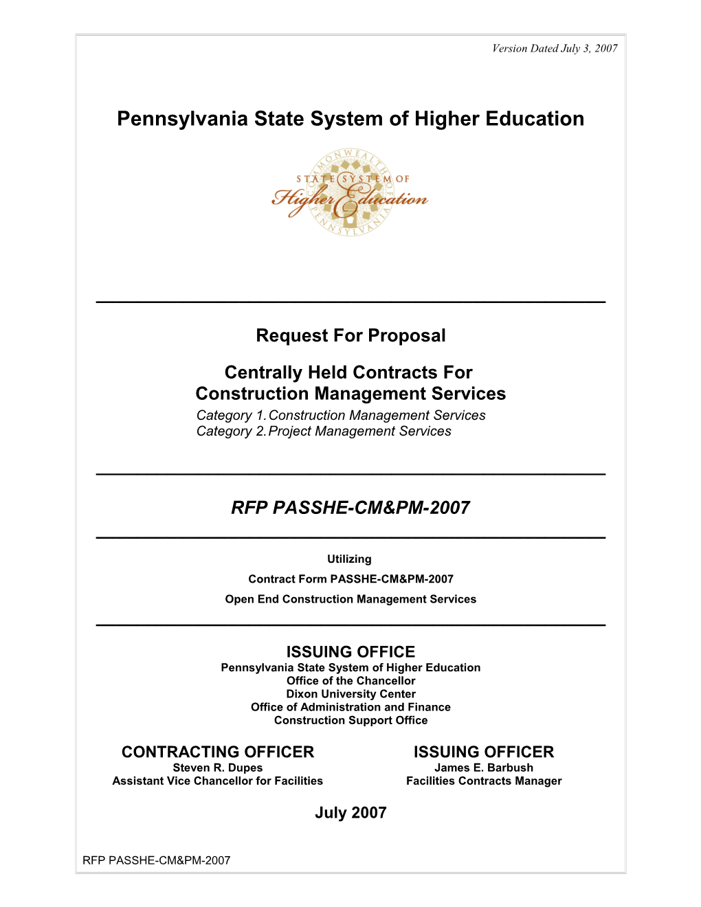 Pennsylvania State System of Higher Education