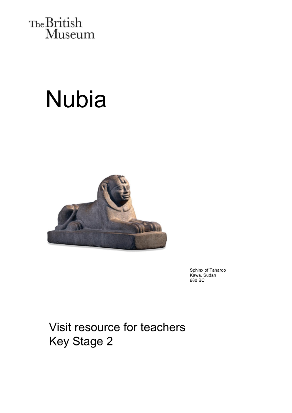 Visit Resource for Teachers