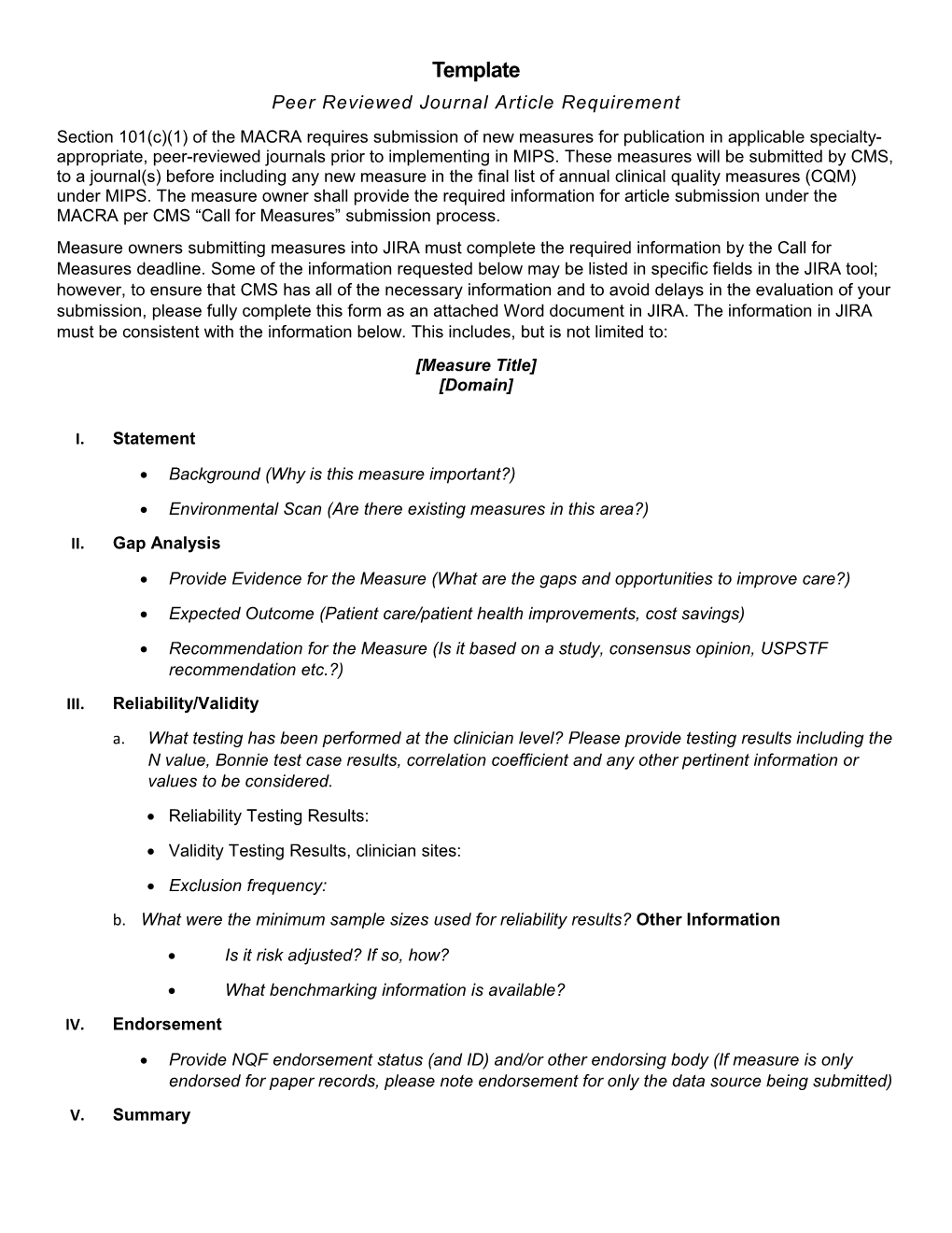 Peer Reviewed Journal Article Requirement