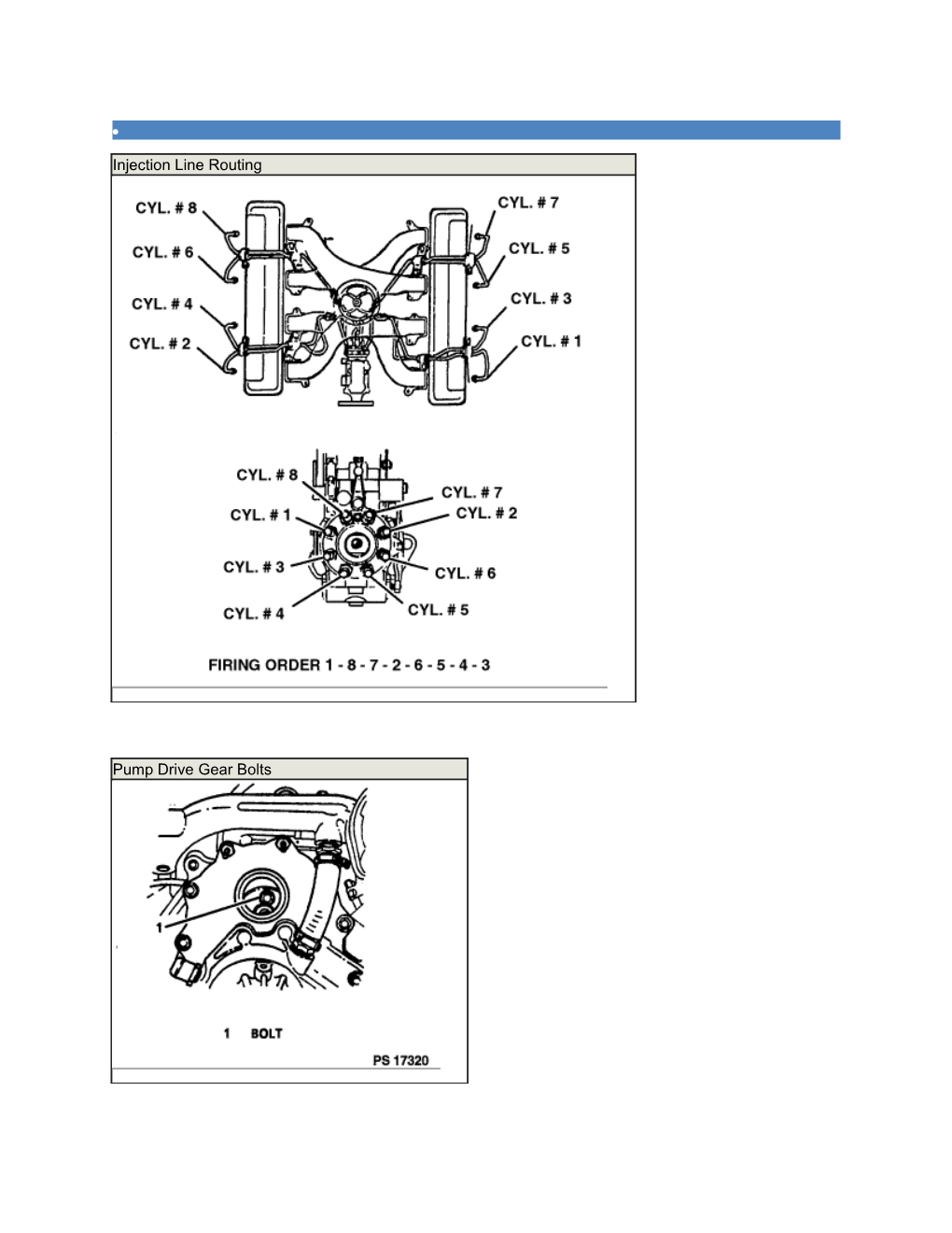 CAUTION: Never Engage the Starter Motor to Rotate the Engine When the Injection Pump Is