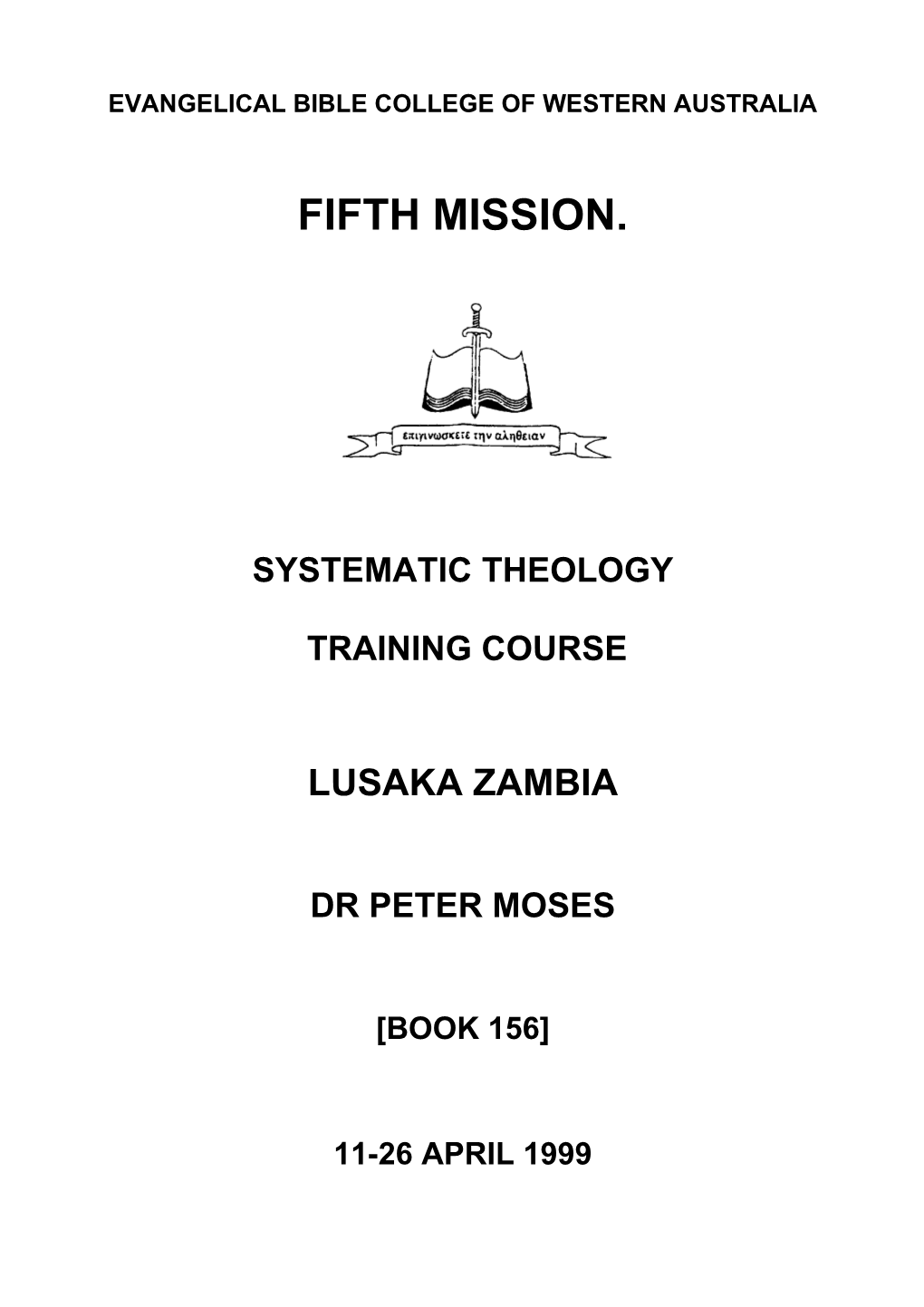 Evangelical Bible College of Western Australia s7