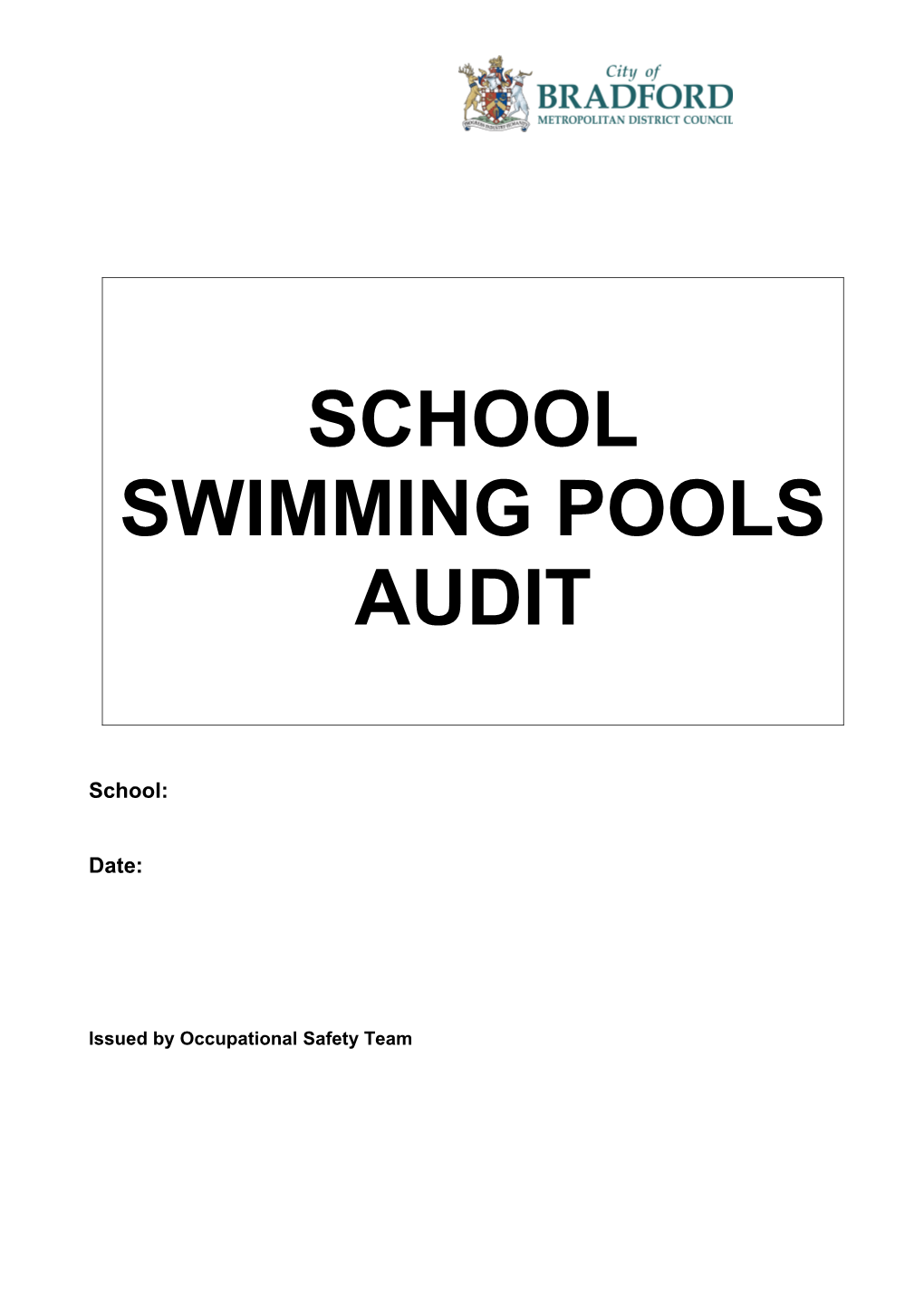 School Pool Audit