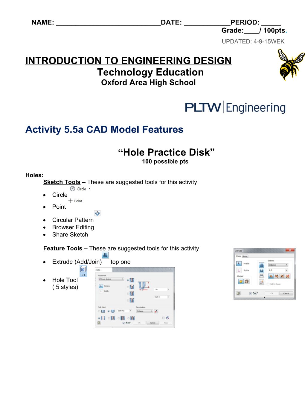 Introduction to Engineering Design