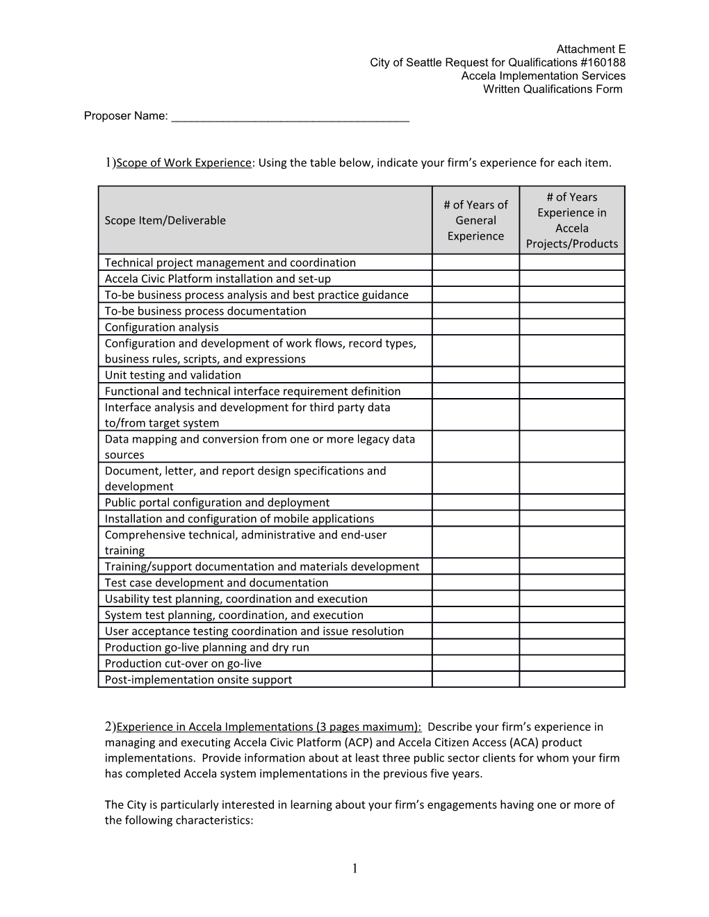 Accela Implementationsvcs RFQ Writtenproposal