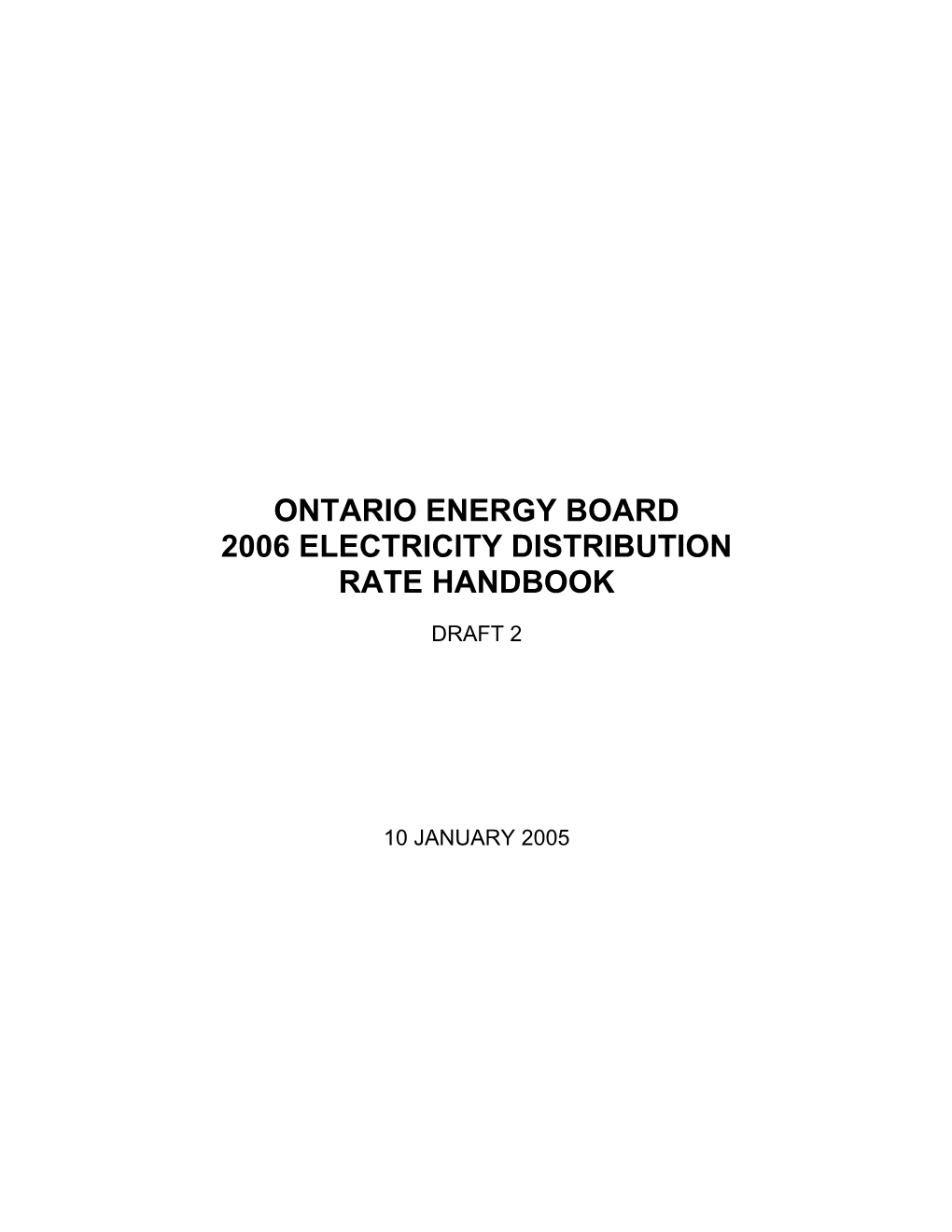 Ontario Energy Board