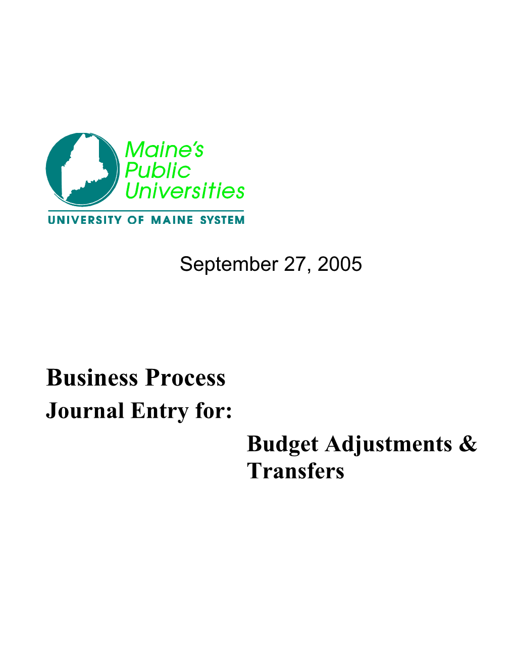 Business Process Procedure Template