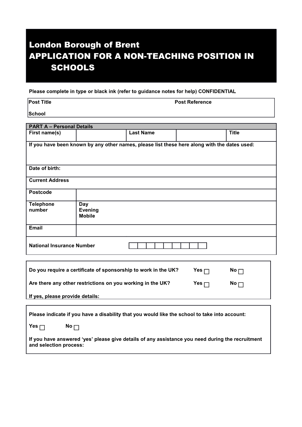 Application for a Teaching Appointment s1